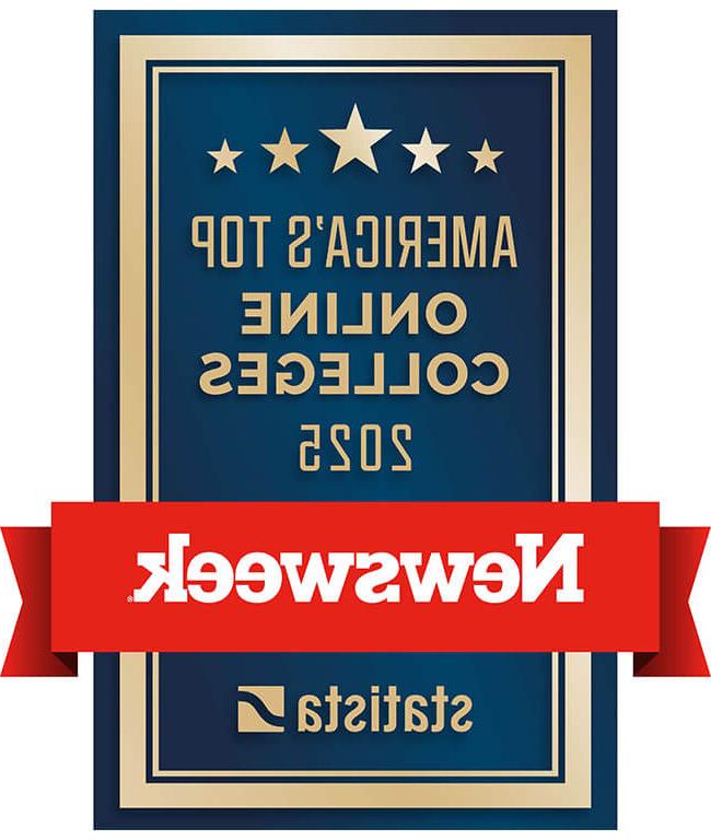 Newsweek Top Online Colleges logo